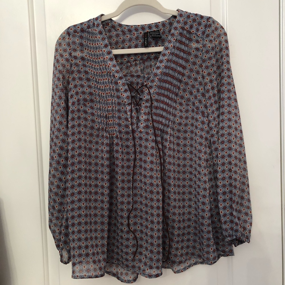 Sheer Long Vintage Shirt